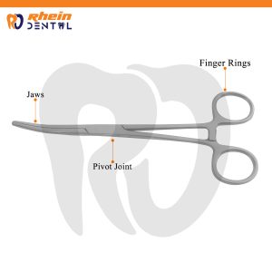 Pean Artery Forceps CVD Medium 16 cm – Maxillofacial Hemostatic Instrument