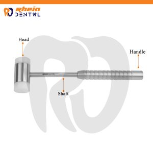 Surgical Hammer 22 cm 100 g – Maxillofacial & Dental Instrument