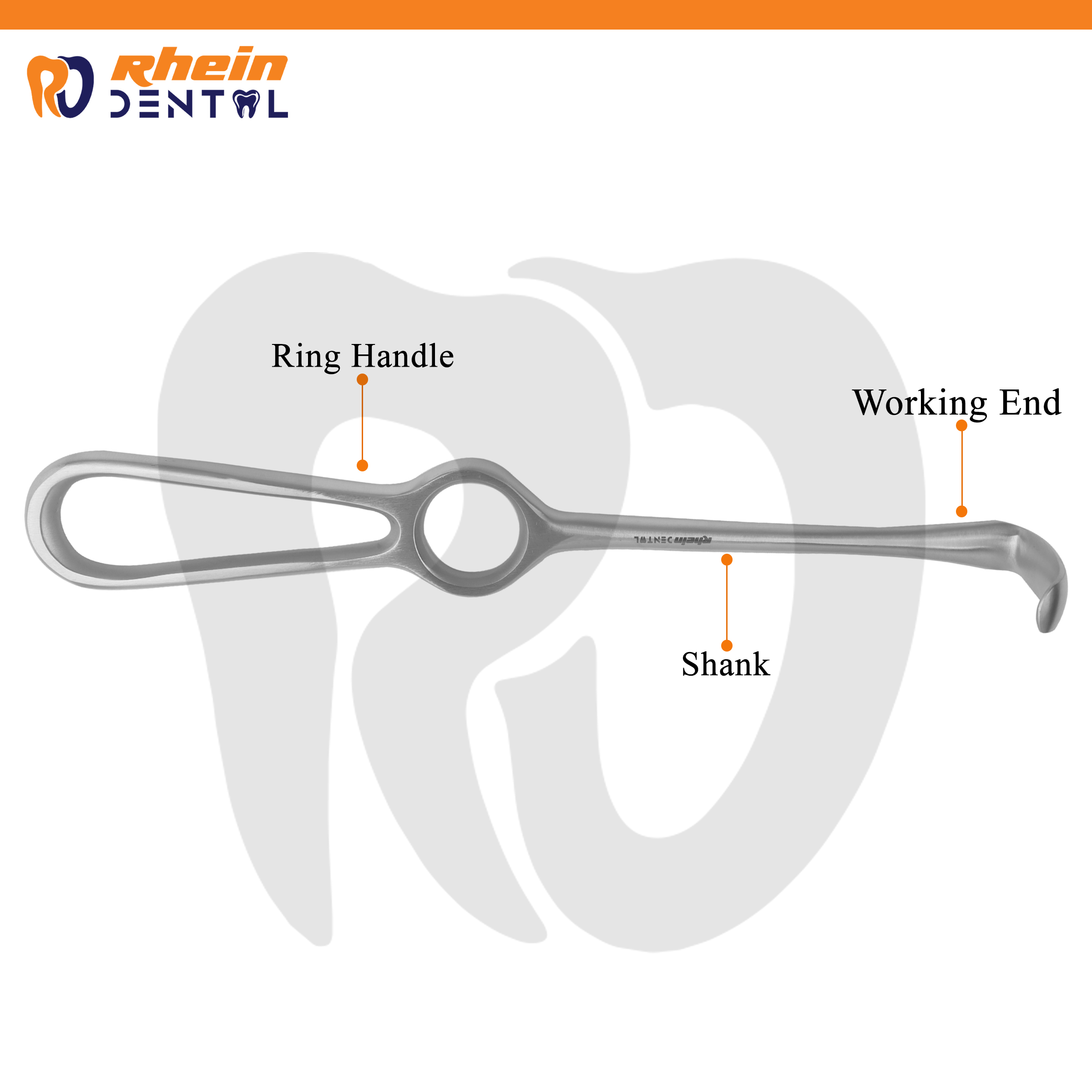 Langenbeck Retractor Right Angle (Small 30x11 mm) – Maxillofacial Surgical Instrument