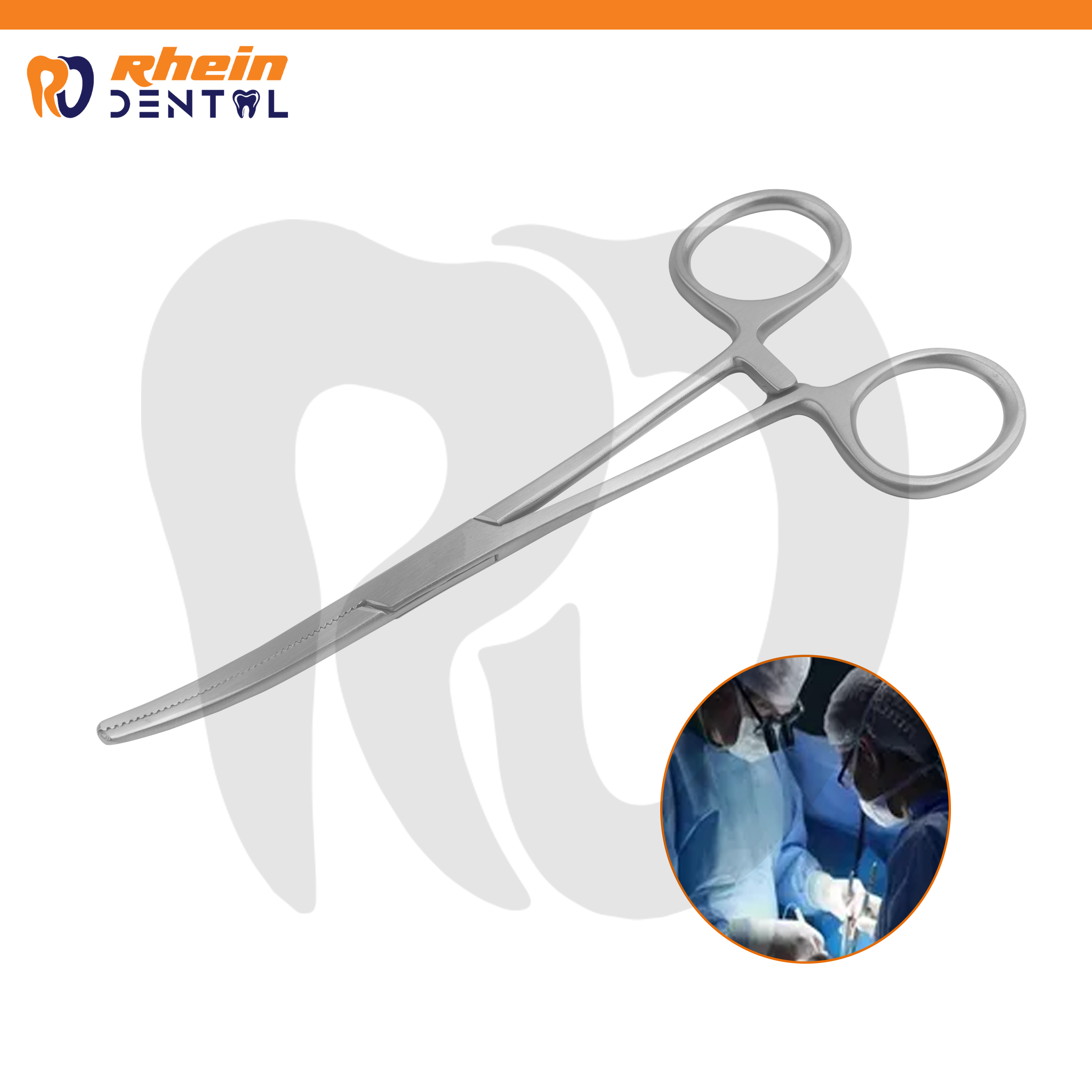 Pean Artery Forceps CVD Small 13 cm – Maxillofacial Hemostatic Instrument