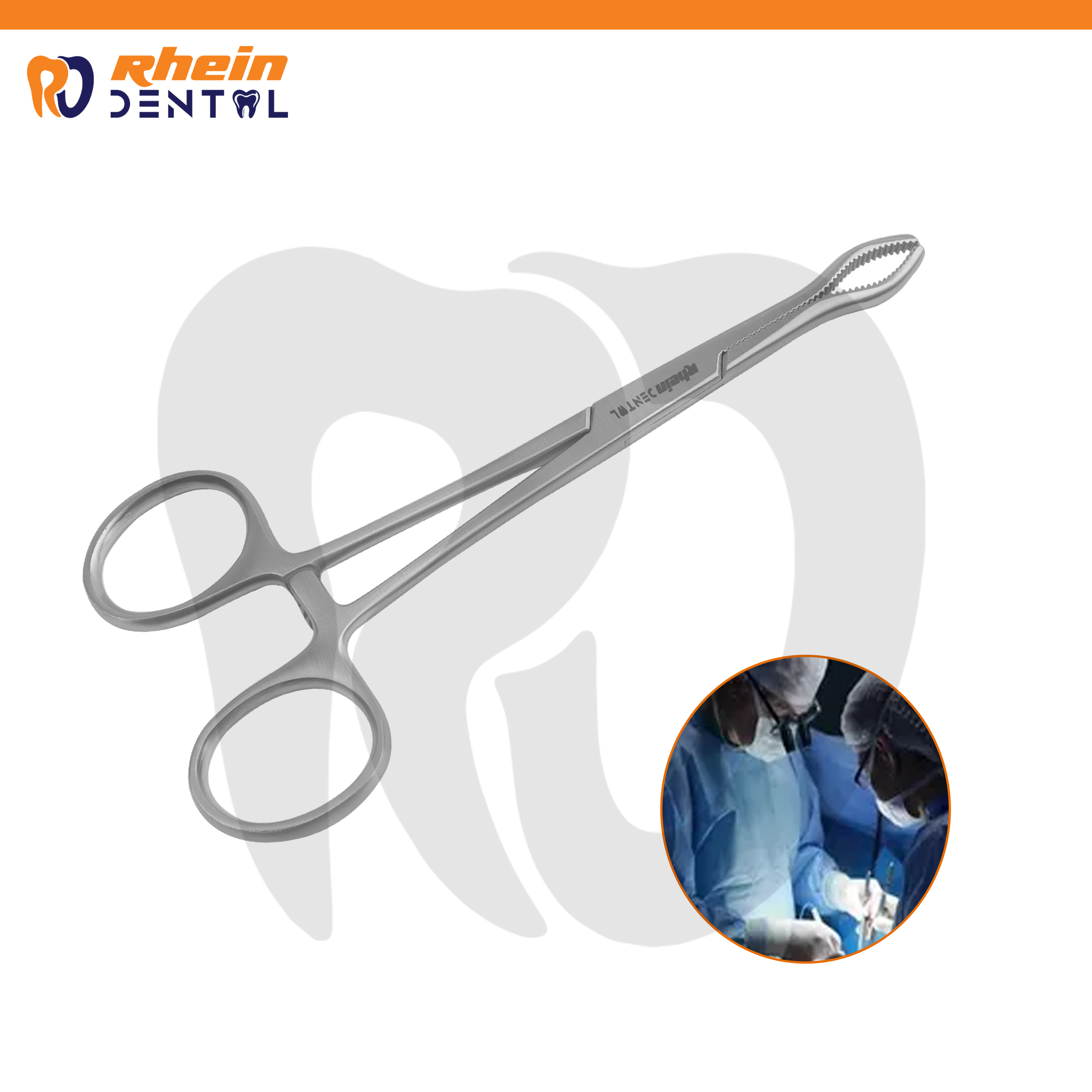 Backhaus Towel/Bone Holding Forceps 13 cm – Maxillofacial Surgical Instrument