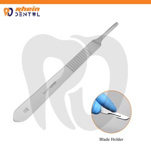 Scalpel Handle No 3 with Free Blade – Maxillofacial & Surgical Instrument
