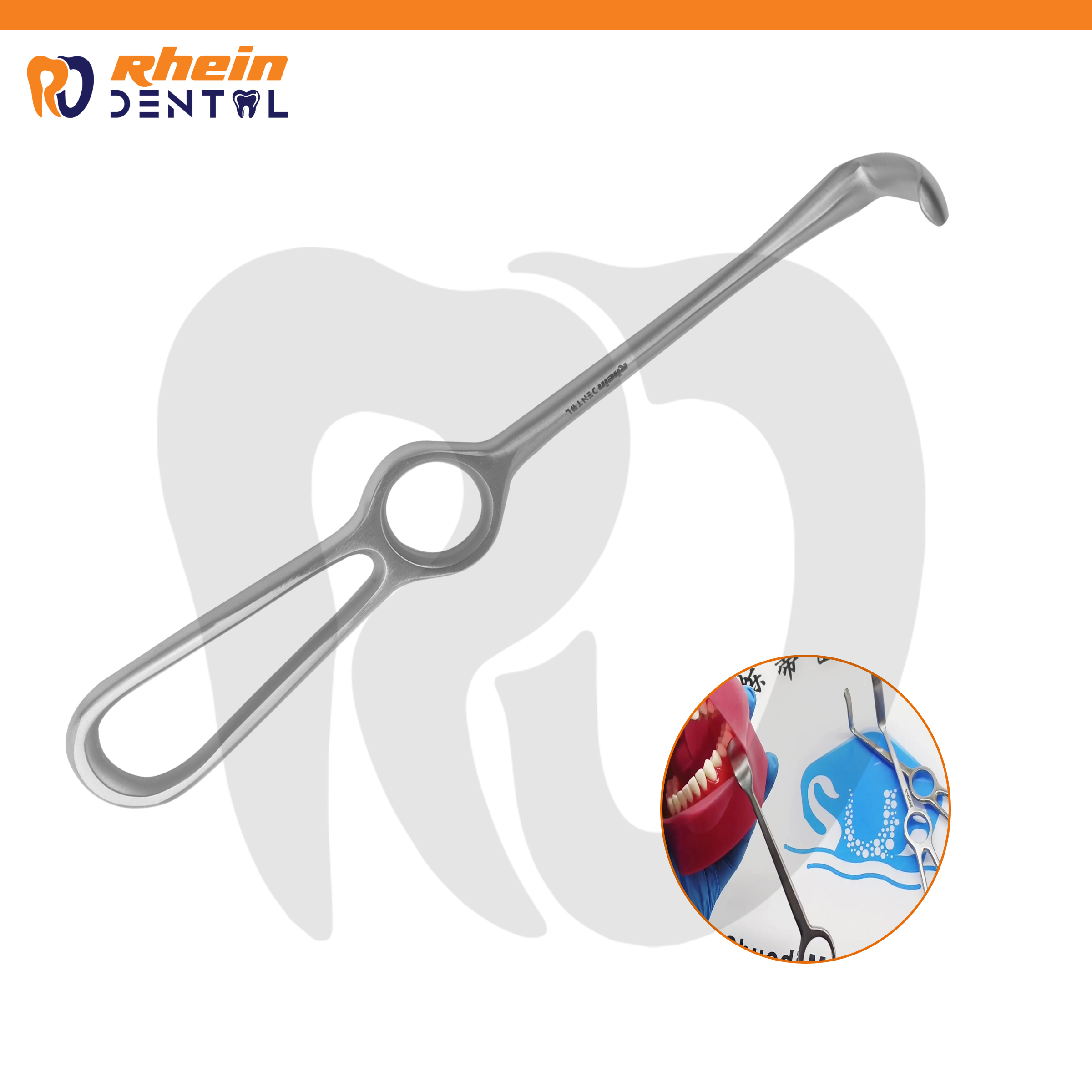 Langenbeck Retractor Right Angle (Small 30x11 mm) – Maxillofacial Surgical Instrument