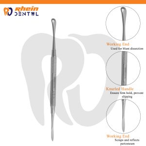 Periosteal Elevator Molt M9 – Maxillofacial Surgical Elevator