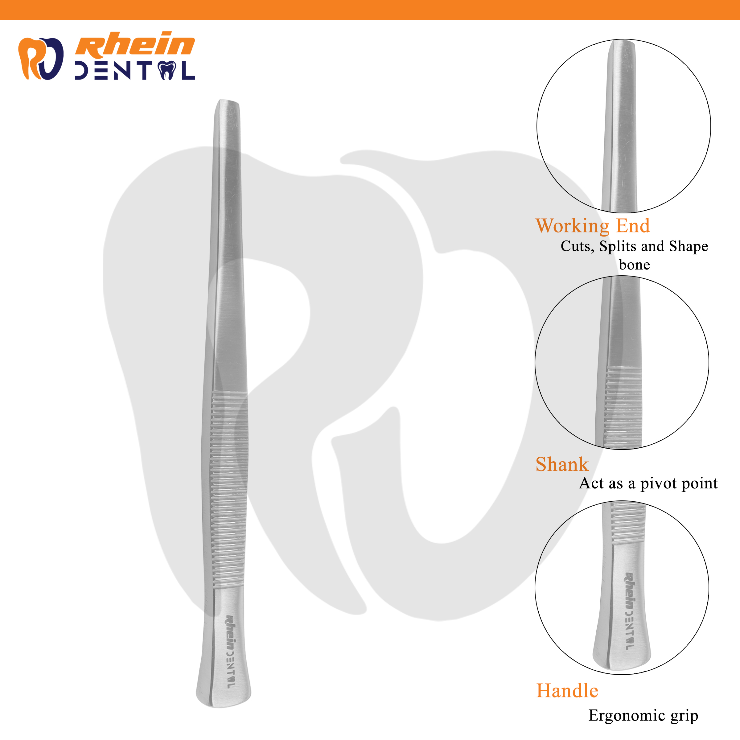 Chisel 6 mm – Stainless Steel Bone Cutting Instrument for Maxillofacial Surgery