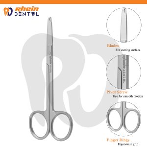 Spencer Stitch Scissors 11 cm – Maxillofacial & Surgical Instrument