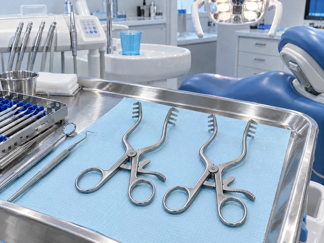 Weitlaner retractors with ratchet mechanisms provide secure, hands-free tissue retraction and consistent exposure during extended dental procedures.