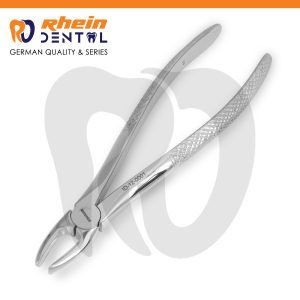 Extracting Forceps Fig 1 full view of upper anterior dental extraction forceps