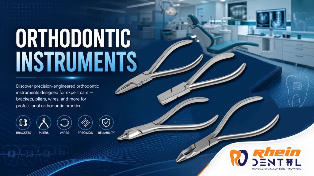 Orthodontic Instruments for Advanced Dental Care High-quality instruments designed for accuracy and reliable orthodontic procedures.